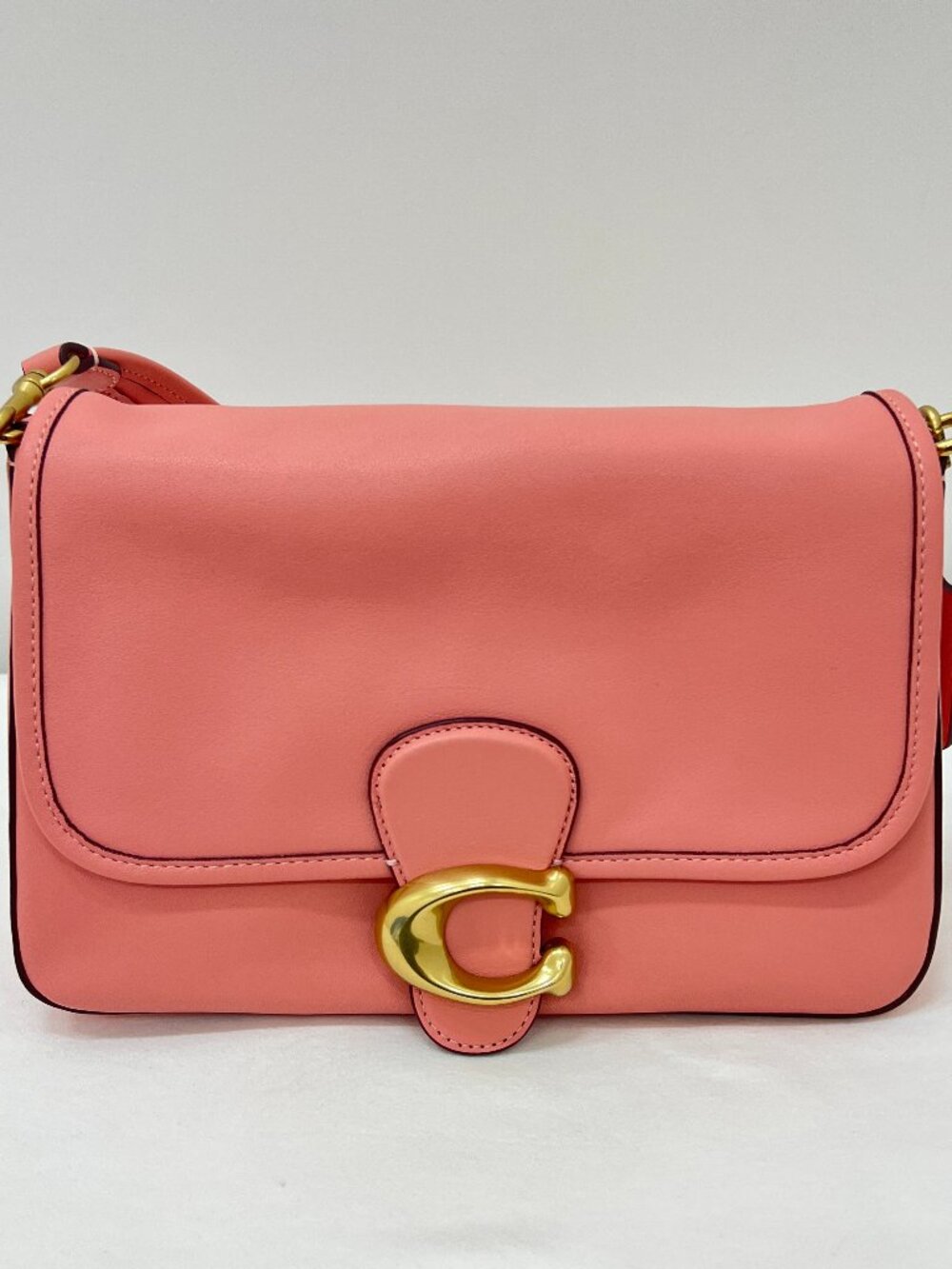 Coach Taffy Pink Soft Tabby Shoulder Bag in Style C4823